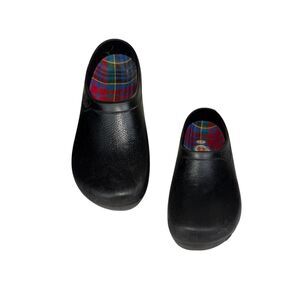 Jolly Fashion by Alsa Size 41 US 8 Men's Black Garden Shoes Clogs